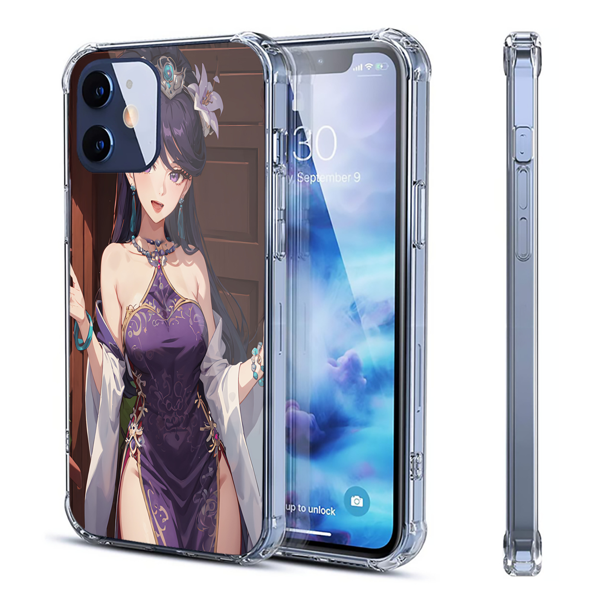 （画像用） 薬屋のひとりごと The Apothecary Diaries 【iPhone 12シリーズ対応】透明スマホケース（クリアソフトケース）